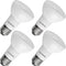 LUXRITE BR20 LED Bulb, 45W Equivalent, 3500K Natural White, Dimmable, 460 Lumens,