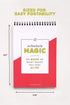Schedule Magic Time Blocking Planner, Daily Organizer