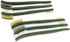 6-Pack Double-Ended Cleaning Brushes, 2PCS Stainless Steel, 2PCS Brass, 2PCS Nylon Brushes