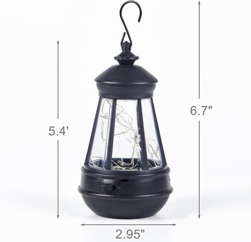 Solar-lantern Waterproof Lights Replacement, Decorative Patio Lighting, Mini Lantern 2 Pack (Fairy Light)