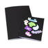 Hygloss Blank Black Books - Unlined Notebooks for Journaling, 24 White Pages (12 Sheets), 8.5 x 11-Inch, 10 Books
