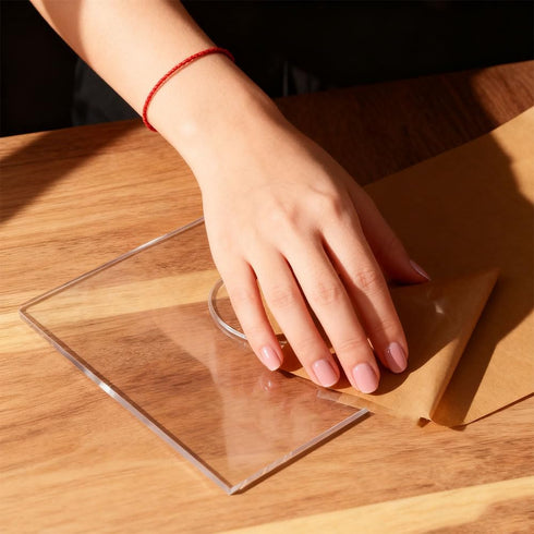 7.08 7.08 inch Flower Router Template Round Acrylic Router Template for Woodworking Drawing Inlay Templates for Wood