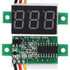 5pcs Mini Digital DC Voltmeter, 0.36 Inch 3-Wire LED Voltage Tester Meter, 0-100V, 5 Colours