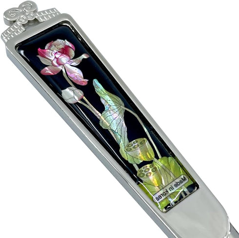 Decorative Envelope Paper Letter Opener with Mother of Pearl Antique Design Silver Steel Blade