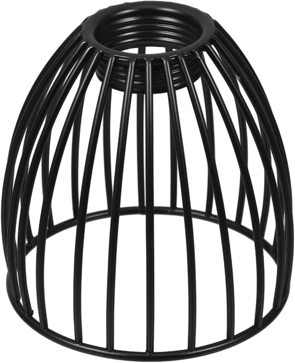 Uonlytech Metal Bird Cage Lampshade Set of 2 Small Drum Lamp Shades