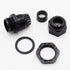 PENGLIN 1-1/4" NPT Nylon Cable Glands, IP68 Waterproof Strain Relief Connector, Adjustable Locknut (5-Pack)