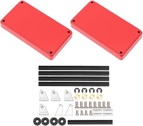01 02 015 1/8 1/10 1/12 1/1(red) Tool Organizers, Metal Tool Cart Compatibile Lasting Performance with Wheels for RC