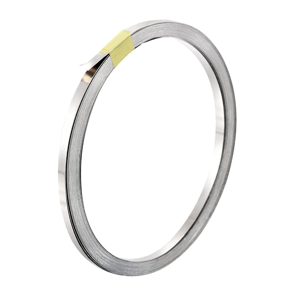 MECCANIXITY 1 Roll 10 Meter Nickel-Plated Steel Strip for Battery and Spot Welding, 3x0.1mm (WxT)