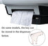 Gosknor 12pcs Paper Towel Dispenser Key for Georgia Pacific, Iron Tissue Dispenser Key Replacement Toilet Paper Holder