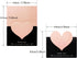 PPhtony 20PCS Heart Shaped Gift Cards Thank You Cards Notes Foldable Holiday Greeting Card Blank Inside for Small