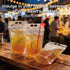 YSJFNVUI 100 Drink Pouches Straw Holes Reclosable Juice & Liquor Pouches for Adults | Drink Pouches for Adults Alcohol