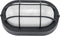 Oval Bulkhead Light Fixture, Dimmable Outdoor Wall Lantern, LED Nautical and Sauna