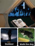 Darlur 5Pack Mini Small LED FlashlightsUSB C Rechargeable Flash LightsUltralight Zoomable Flashlights for Home