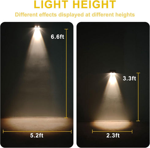 Solar Wall Lights Outdoor 3000K Warm White, Waterproof LED Sconce for Fence Deck Pathway Patio (2 Pack, Downlight)