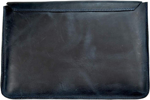 Hide & Drink Vintage Folder Document Holder, A5 Binder, Full Grain Leather Portfolio
