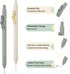 FIOVER Cat Pens, 4 Pcs Gel Pens, 0.5mm Quick Dry Black Ink, Fine Point Smooth Writing for Cat Lover Gifts