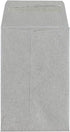 LUXPaper #4 Coin Envelopes | 3'' x 4 1/2'' | Silver Metallic | 80lb. Text | 50 Quantity
