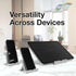 BoxWave Stand and Mount Compatible with Surfans Digital Voice Recorder - VersaView Aluminum Stand, Portable, Multi