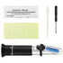 Sodium Chloride Refractometer, V·RESOURCING 0~28% Salt Analyzer Tester for Food Salinity