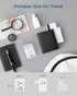 European Travel Plug Adapter with 3 Outlets, 3 USB Charging Ports (1 USB C) for Most Europe: Spain, Italy, France,