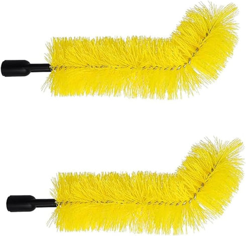 2 PCS Gutter Cleaning Brush, Roofing Tool for Rain Gutter Guard Cleaner, Interface Diameter 0.87 Inch