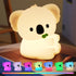 Cute Koala Night Light for Kids Rechargeable, Battery Operated Nightlight 3 Level