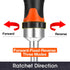 ValueMax 13-in-1 Multi-bit Ratcheting Screwdriver Set, Portable Multi-purpose Ratchet Screw-driver Tool