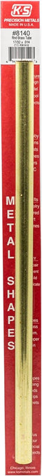 K & S Precision Metals 8140 K & S Engineering #140 Round Brass Tube, 17/32x12