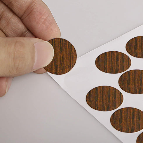 21mm 2 PC-285 Aopin Screw Hole Stickers PVC Covers Self Adhesive, Decorative Stickers Screws Covers Caps Great