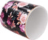 WAVEYU Pen Holder for Desk, Cute Floral Makeup Brush Holder, Durable Ceramic Flower Design Desk Pencil Organizer