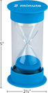 Teacher Created Resources Medium Sand Timer - 2 Minute - 20758, Blue
