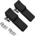 Mudder 4 Pcs Flexible Rubber Draw Latch for Cooler, Front Storage Rack with Stainless Steel Keeper