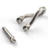 M4 Screw Pin Twist Shackle, Stainless Steel 304 D Ring Anchor Shackle for Rigging Accessories, Material Handling (Pack