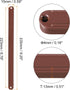 20Pcs 235mm uxcell Drawer Slides, - Plastic Drawer Rails, Side Mounted Grooved Guide Rails for Cabinet Drawers Bedside