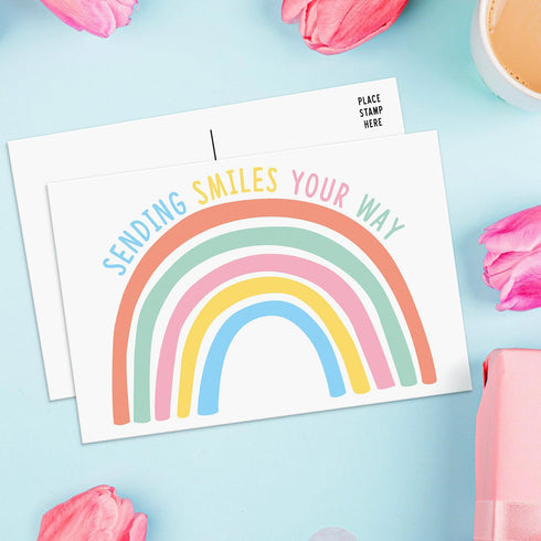 Sweetzer & Orange Thinking of You Postcards Pack (60 cards) 4x6 Assorted Blank Flyers, Sympathy Coupons, Greeting Sheets