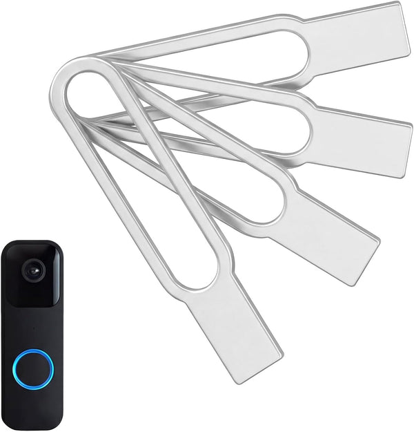 Aeaocvo 4 Pack Compatible with Blink Key Tool Replacement, Doorbell Camera Release Pin