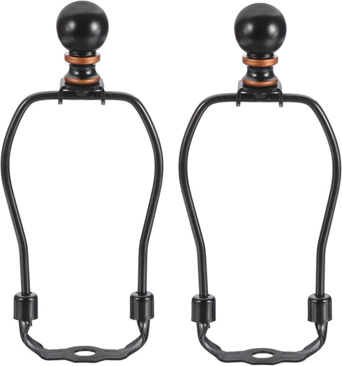 PATIKIL 5 Inch Lamp Harp Kit with Finial, 2 Set Detachable Lamp