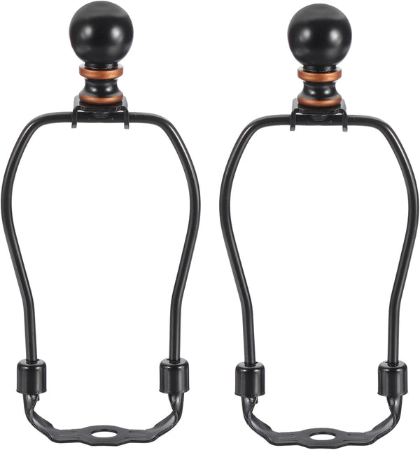 PATIKIL 5 Inch Lamp Harp Kit with Finial, 2 Set Detachable Lamp