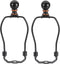 PATIKIL 5 Inch Lamp Harp Kit with Finial, 2 Set Detachable Lamp