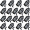 18 Pack E26 Light Socket,Standard Screw-in Lamp Socket Holder for Edison Retro