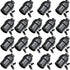 18 Pack E26 Light Socket,Standard Screw-in Lamp Socket Holder for Edison Retro