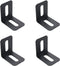 4Pcs Adjustable 90 Degree L Shape Bracket Corner Connector Right Angle Brackets