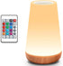 Dimmable Kids Touch Night Light: LED Bedside Lamp Eye-Caring Soft Warm USB Rechargeable Portable for Home Bedroom