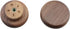 TAODAN 2pcs 40x20mm Black Walnut Kitchen Cabinet Knob Round Wood Drawer Knobs Dressing Table Wooden Furniture Handles