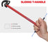 HAUTMEC 11-Inch Pro Basin Wrench for Tight Spaces, Adjustable 3/8'' to 1-1/4'' Capacity Plumber Wrench HT0261-PL (Red)