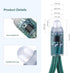12mm WS2811 IP68 50 5V BTF-LIGHTING Waterproof LED/String RGB DC Outdoor LED String Light