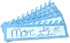 Hygloss Products Die-Cut Name Plate, Ocean Waves, 9.5 x 3 inches, Medium, Blue, 30 Count - Great Teaching Tool