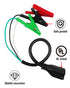 HVAC Adaptor Cord for Yellow Jacket 69522 RT310 69411 RT250 ET300 ET310 Digital Circuit Breaker