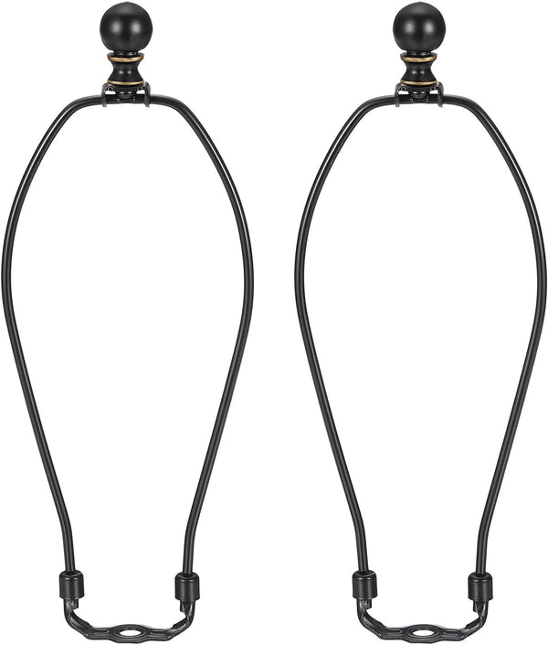 PATIKIL 2 Set 10.5" Lamp Shade Harp Holder, Heavy Duty Detachable Lampshade