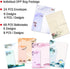 Japanese Stationery Set, 48 Pack Letter Writing Paper and Envelopes, Ink Painting Design